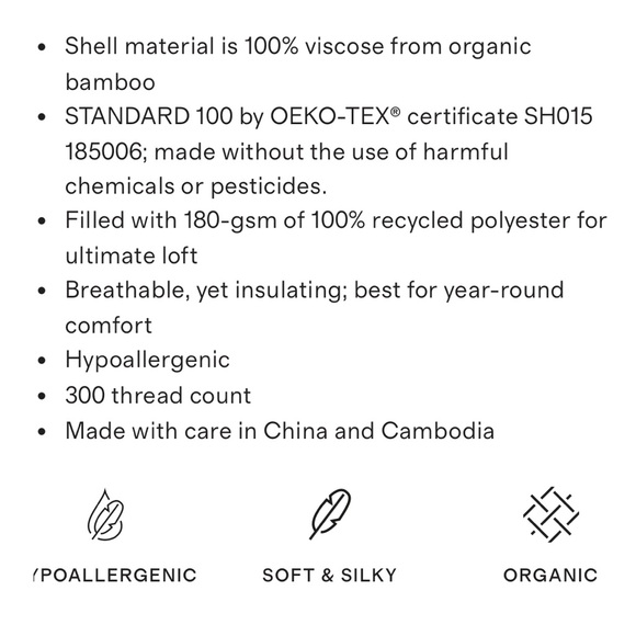 NWT QUINCE Bamboo Quilt King/Cal King Olive 7501 - Picture 2 of 9